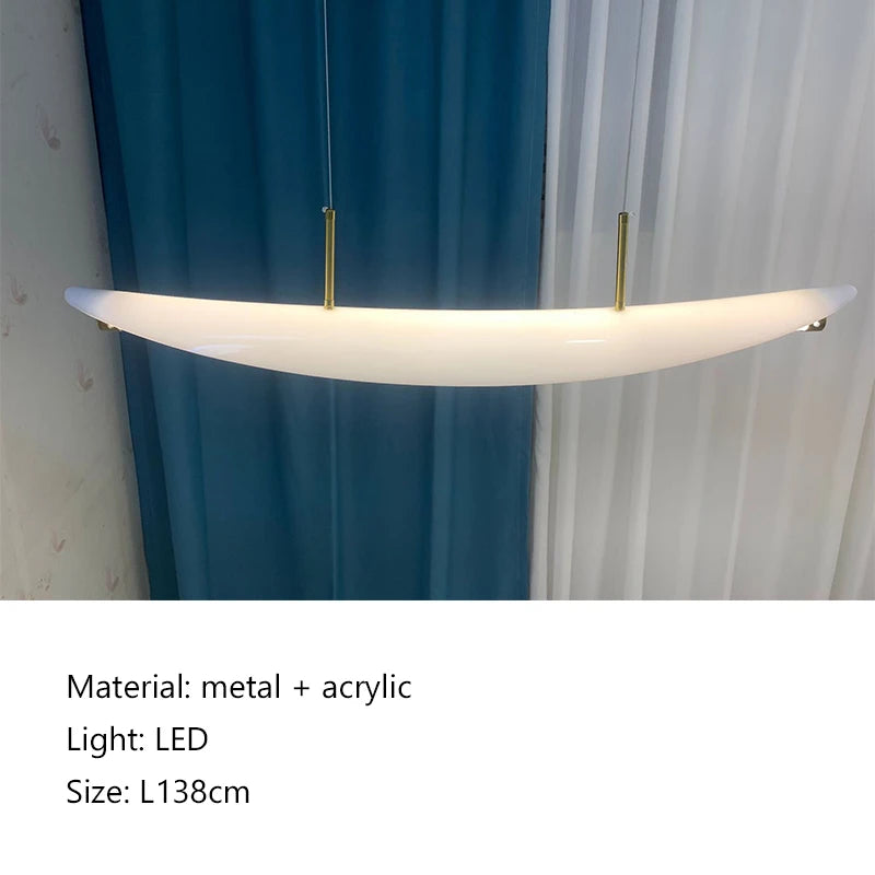 Nordic Sailing Boat Pendant Light