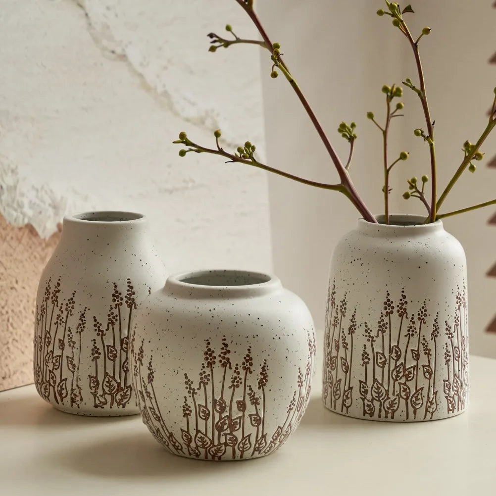 Countryside Lavender Ceramic Vase