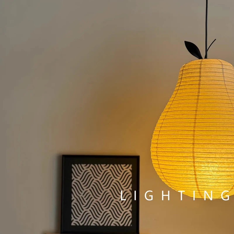 Nordic Rice Paper Pendant Light