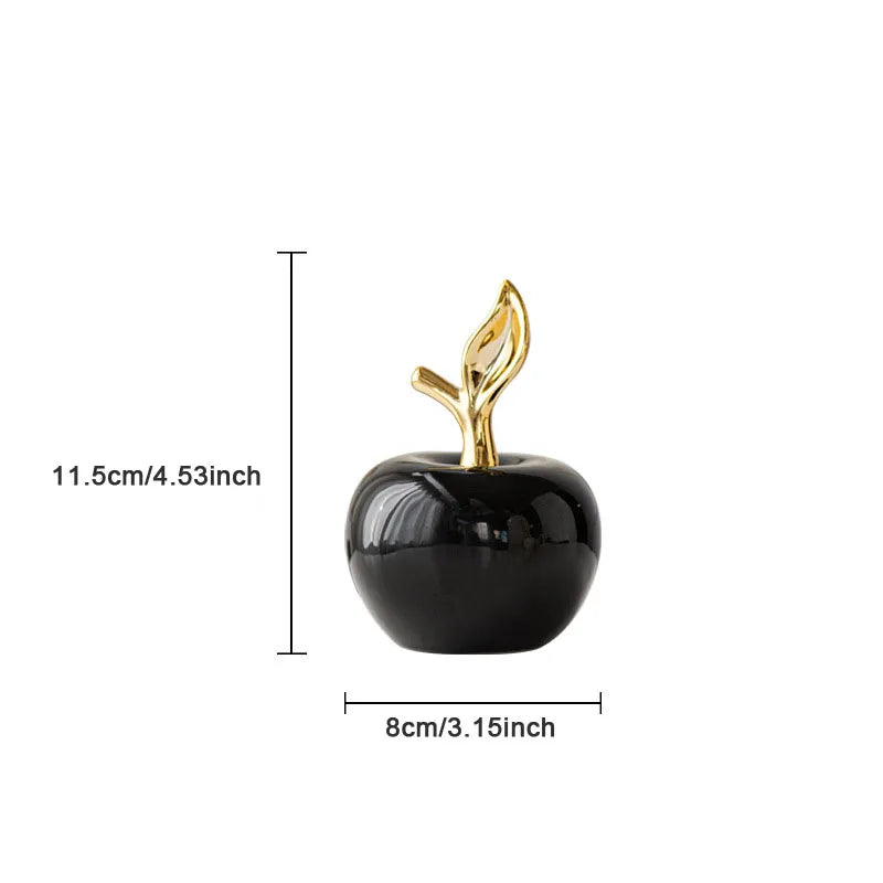 Nordic Apple Ceramic Decor