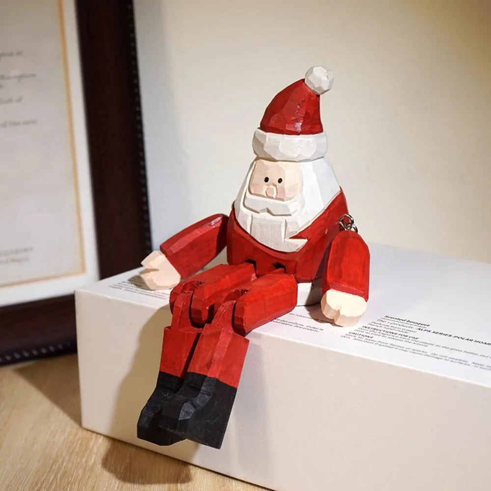 Santa Claus Wood Sculpture