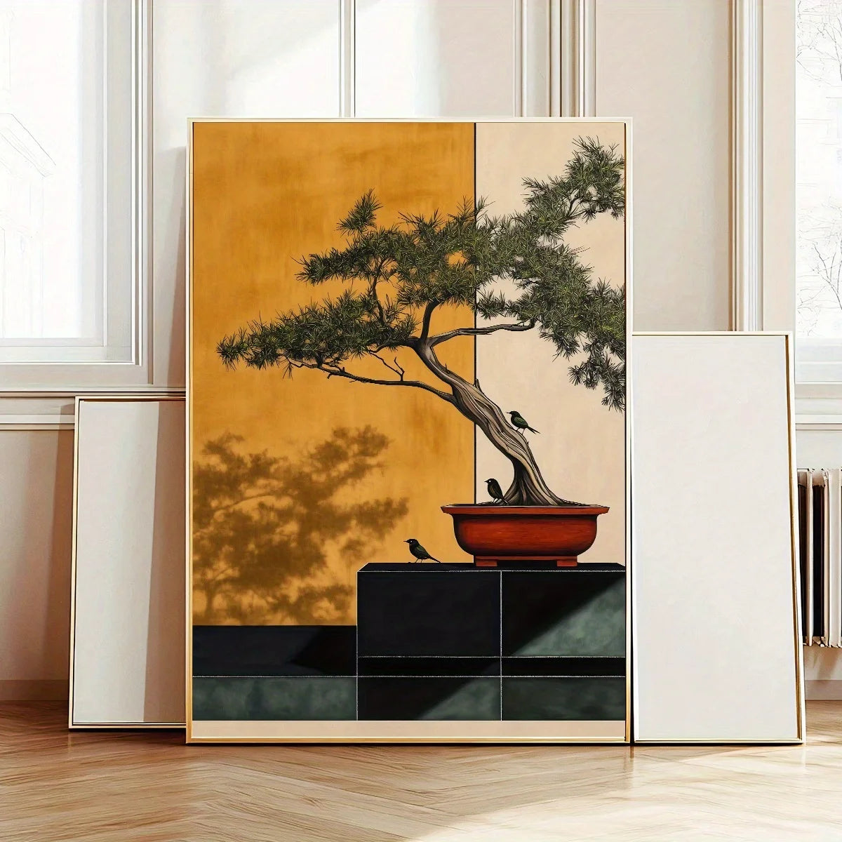 Japandi Bonsai Canvas Art