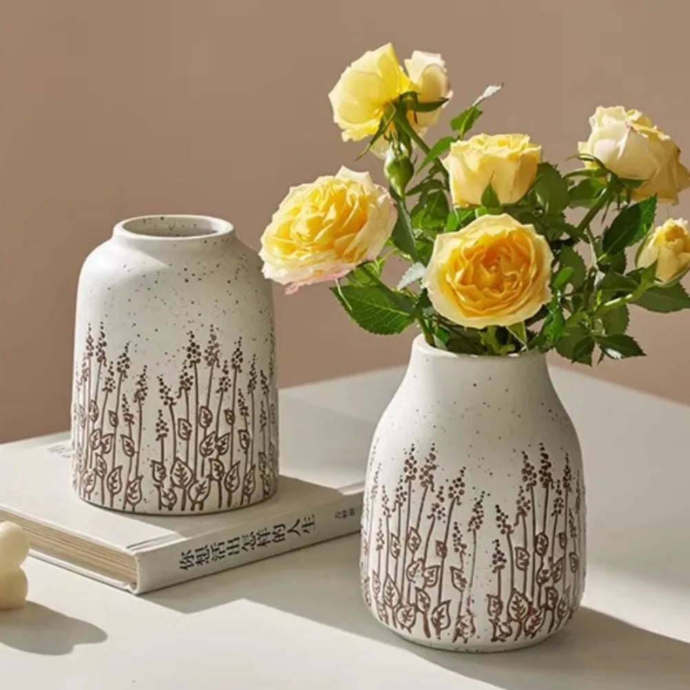 Countryside Lavender Ceramic Vase