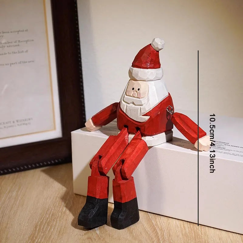 Santa Claus Wood Sculpture