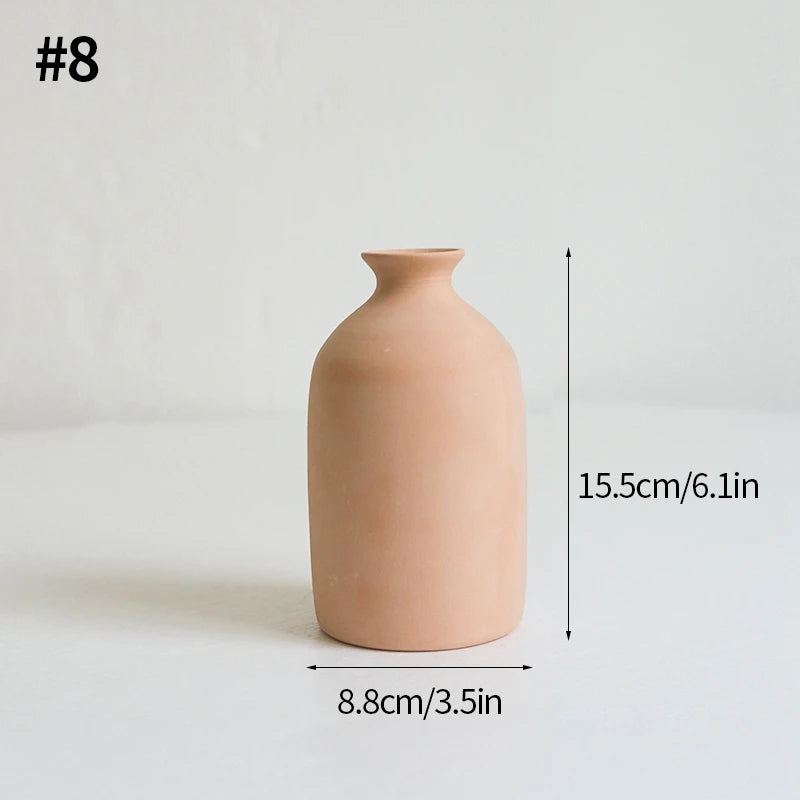 Artisan Fired Ceramic Vase