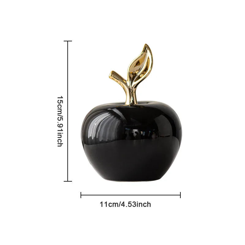 Nordic Apple Ceramic Decor