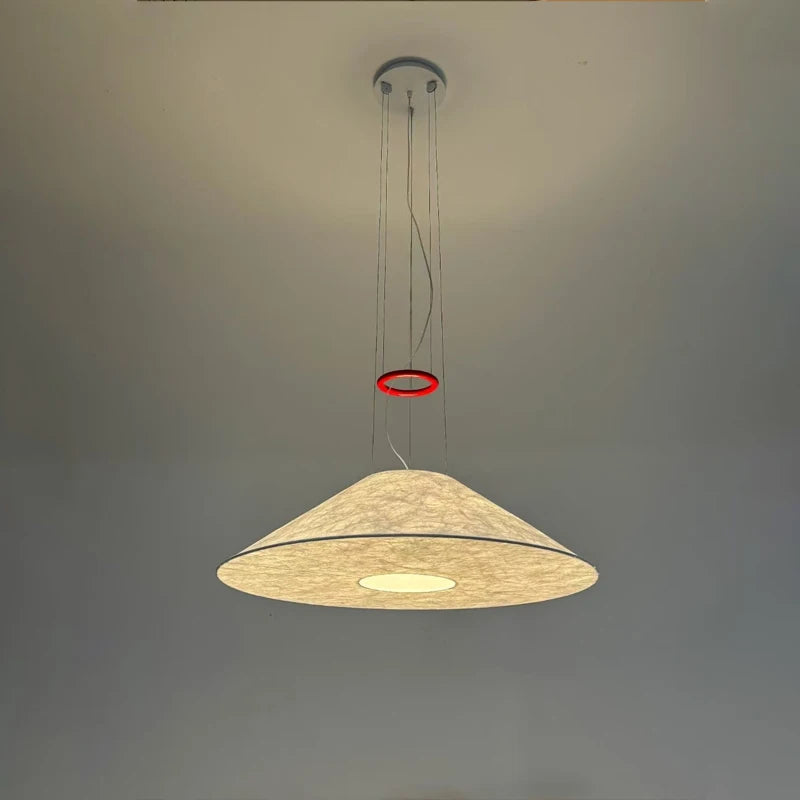 Nordic Wabi-Sabi Paper Pendant Light