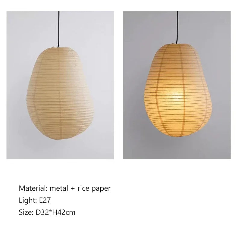 Noguchi Rice Paper Pendant Lamp