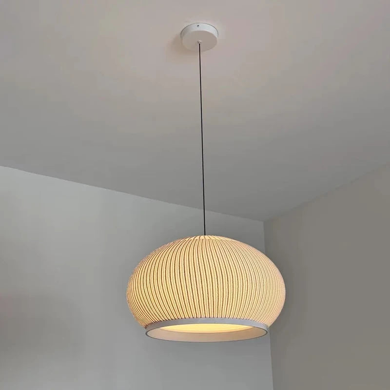Nordic Woven Fabric Pendant Light