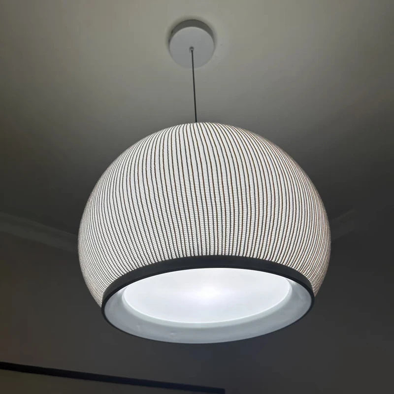 Nordic Woven Fabric Pendant Light