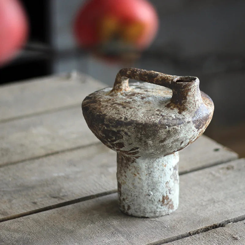 Retro Rustic Ceramic Vase