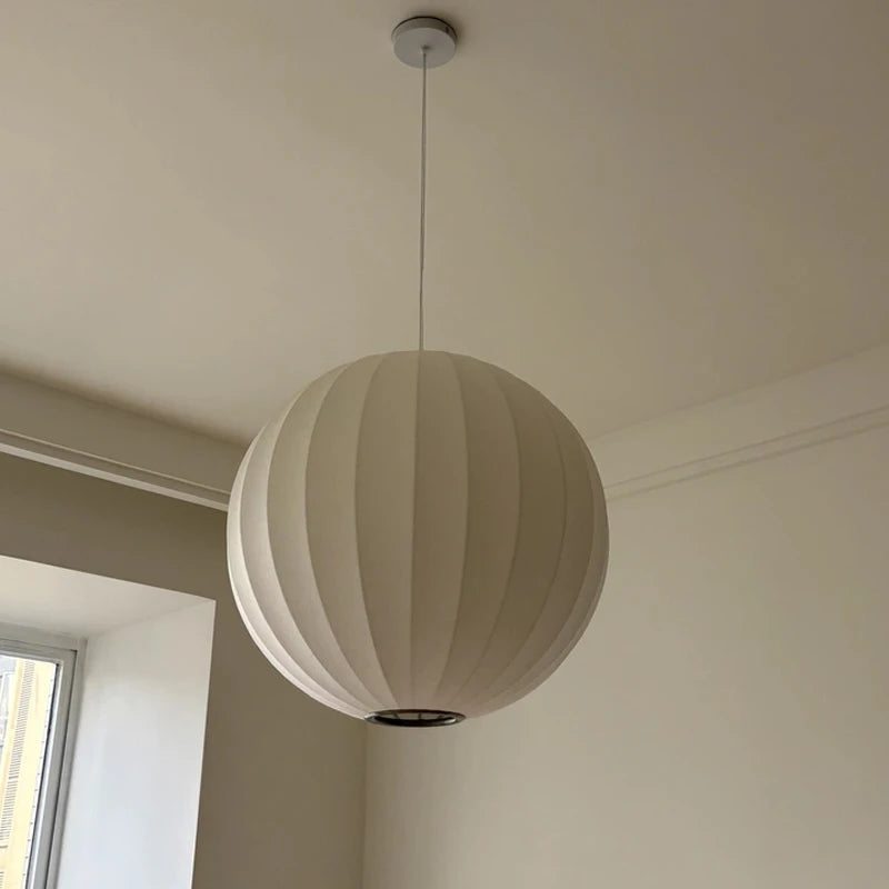 Nordic Silk Ball Chandelier