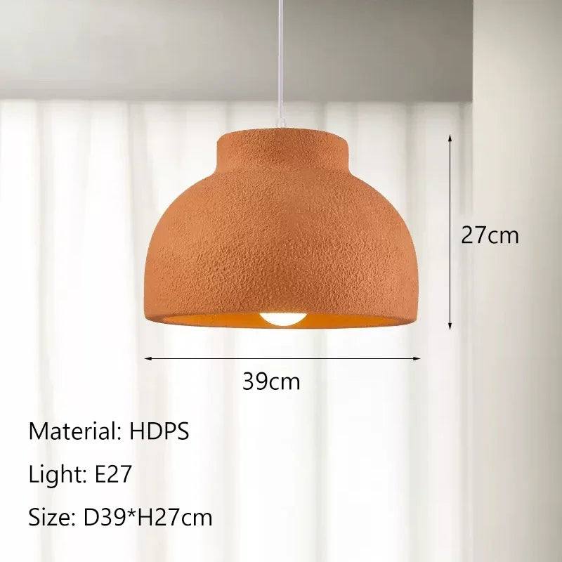 Nordic Bowl Wabi-Sabi Pendant Light
