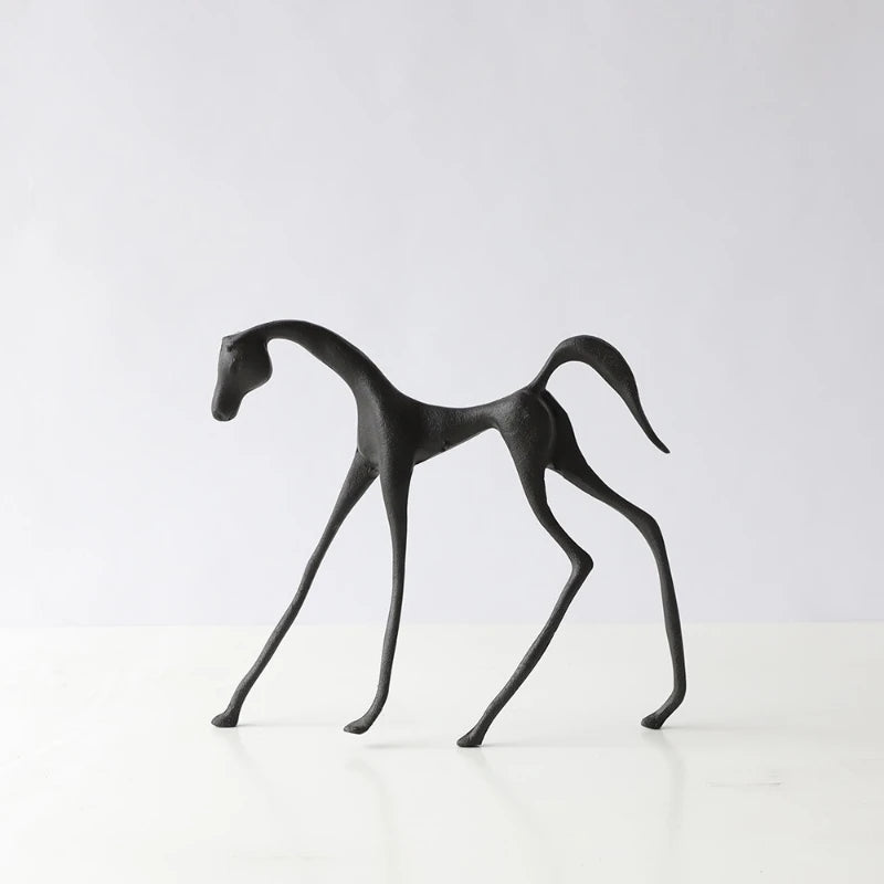 Nordic Geometric Horse Ornament
