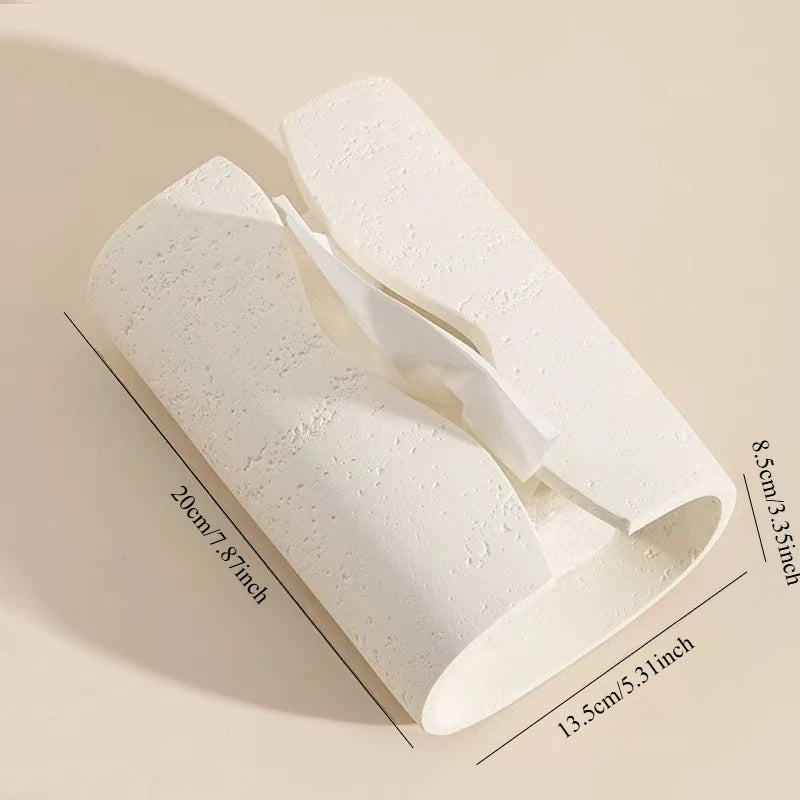 Nordic Resin Tissue Box Decor