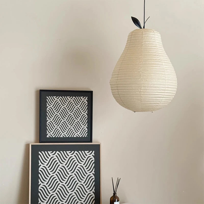 Nordic Rice Paper Pendant Light