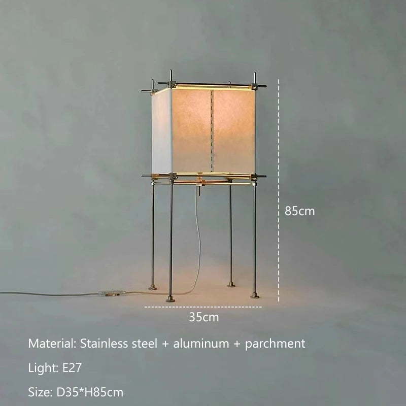 Nordic Wabi-Sabi Floor Lamp