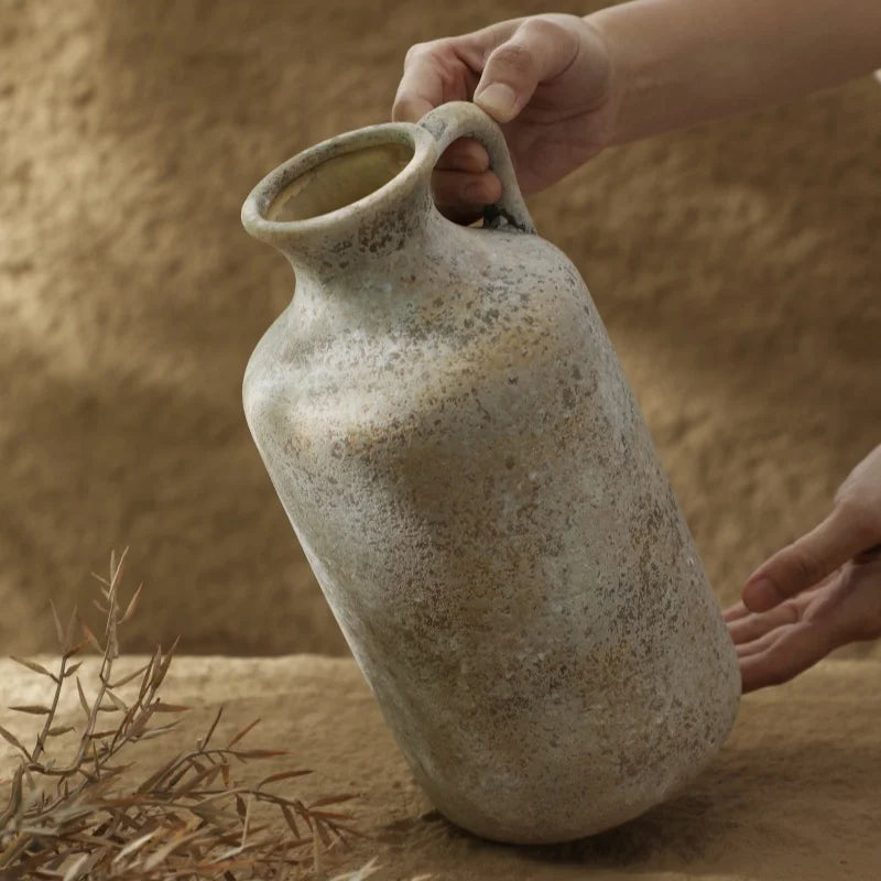 Vintage Handmade Ceramic Vase