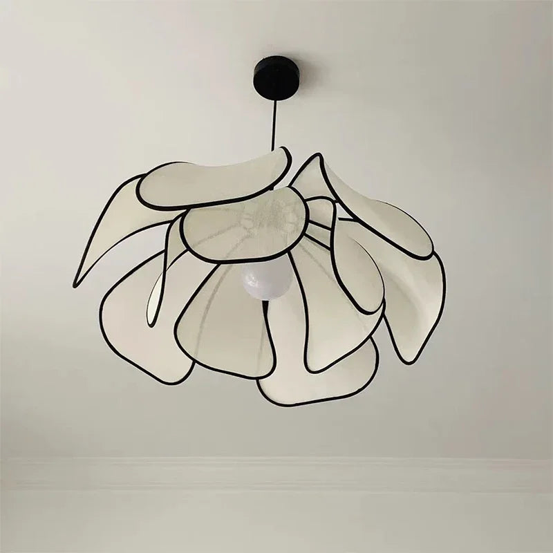 Nordic Petal Wabi-Sabi Pendant Light