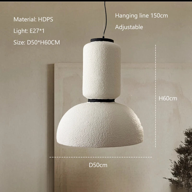 Nordic Wabi-Sabi Pendant Light