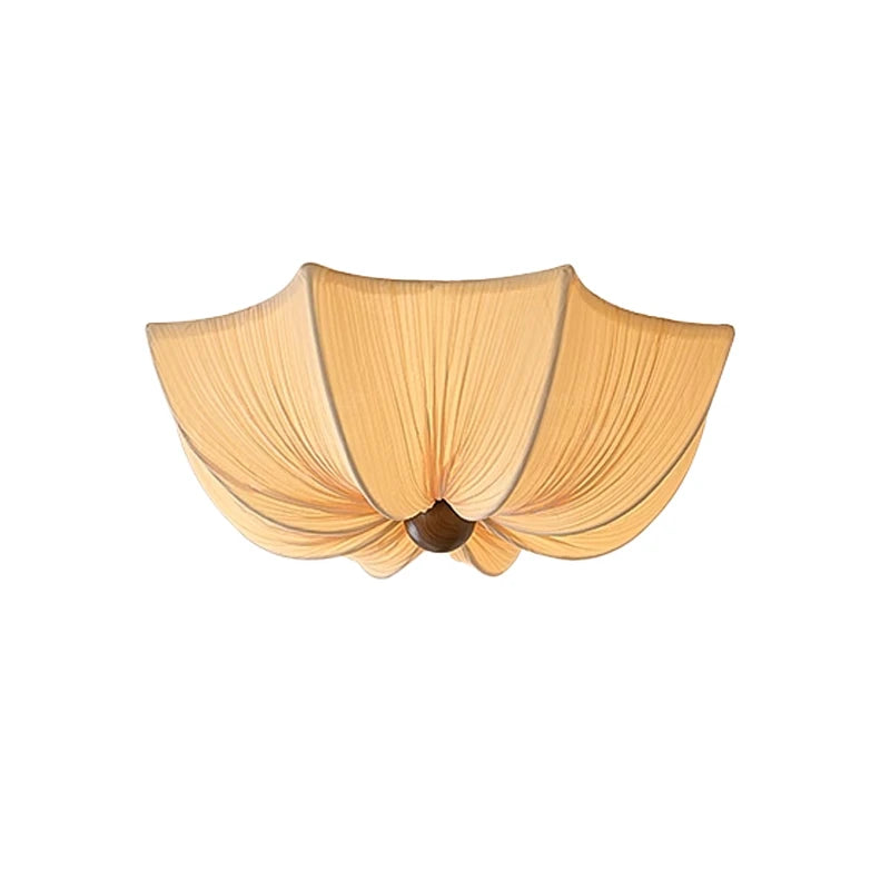 Nordic Wabi-Sabi Fabric Ceiling Light