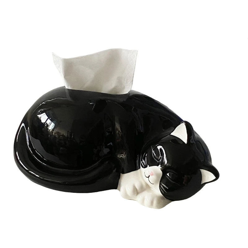 Cute Cat Tissue Box