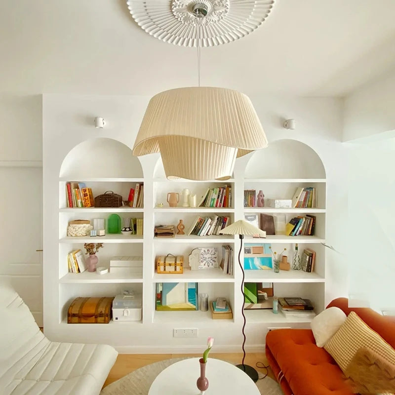 Cream Wabi Sabi Pendant Lamp