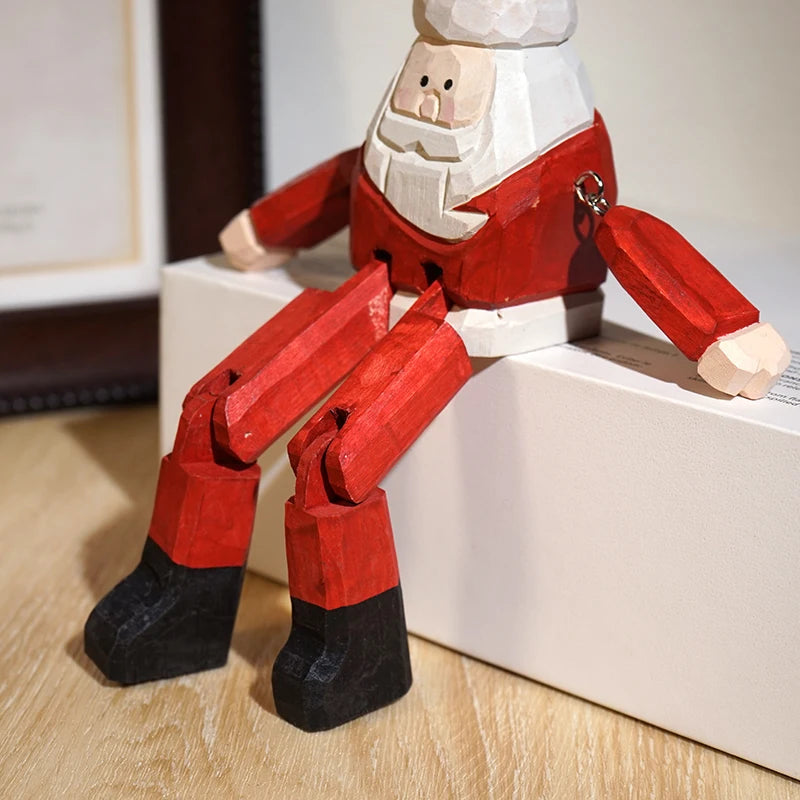 Santa Claus Wood Sculpture