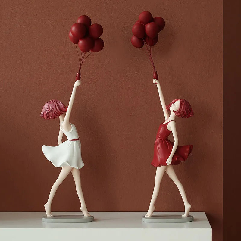 Luxury Balloon Girl Sculpture
