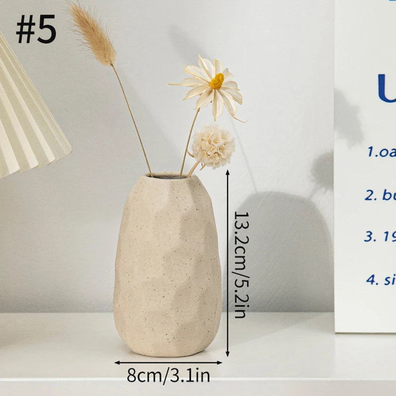 Artisan Fired Ceramic Vase