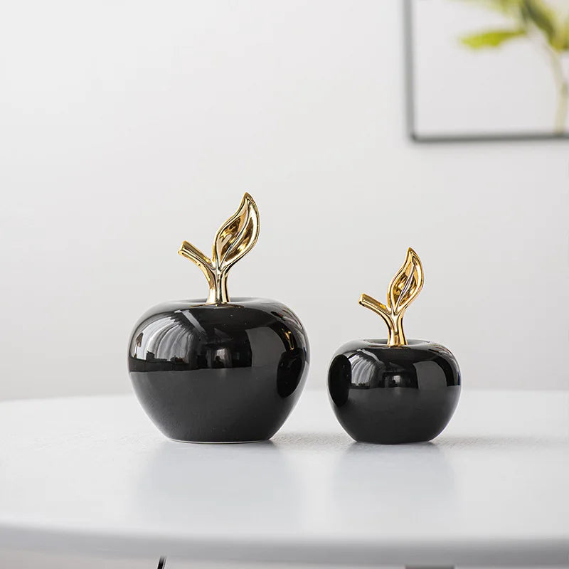 Nordic Apple Ceramic Decor