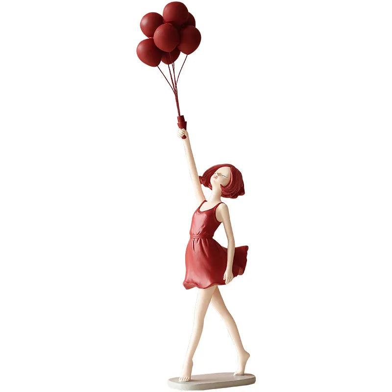 Luxury Balloon Girl Sculpture