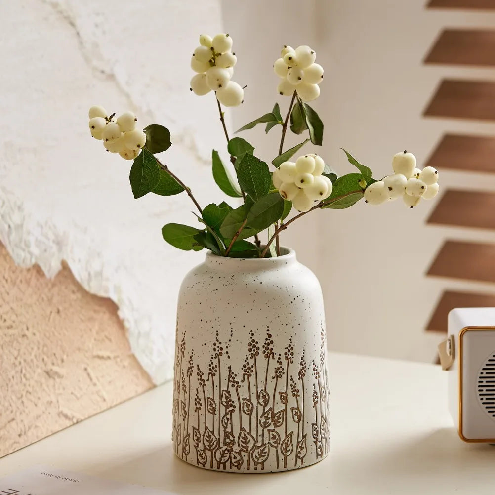 Countryside Lavender Ceramic Vase