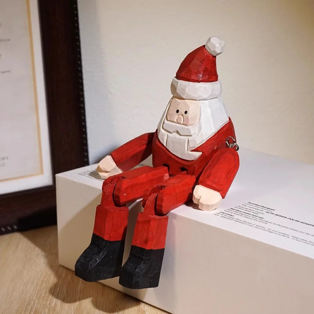 Santa Claus Wood Sculpture