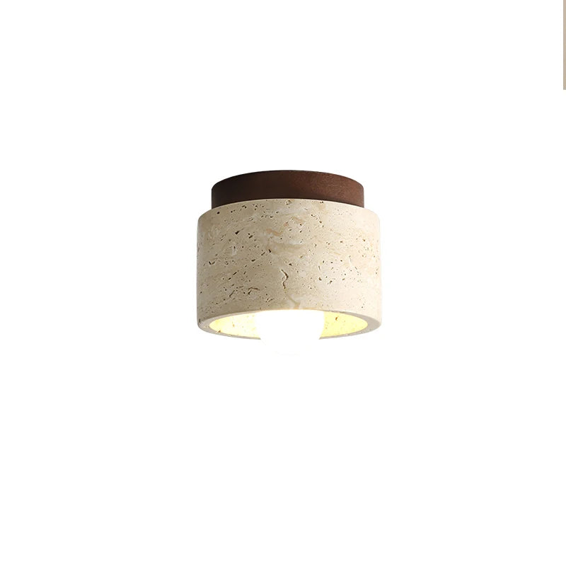 Nordic Travertine Ceiling Light