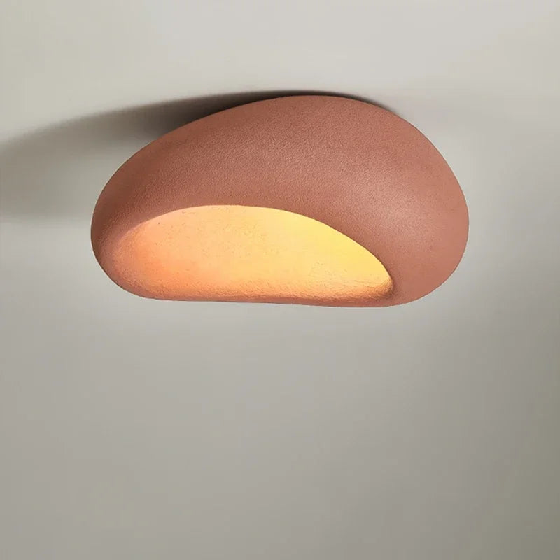 Nordic Cream Wabi-Sabi Ceiling Lamp