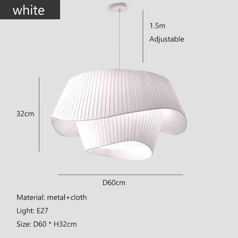 Cream Wabi Sabi Pendant Lamp