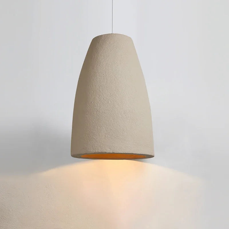 Wabi-Sabi Cream Pendant Light