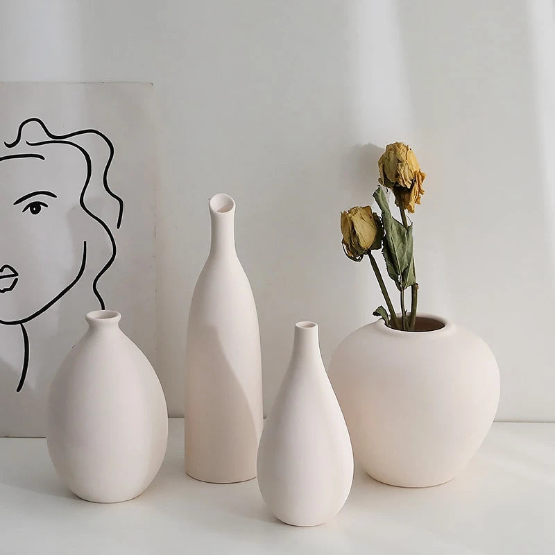 Artisan Fired Ceramic Vase