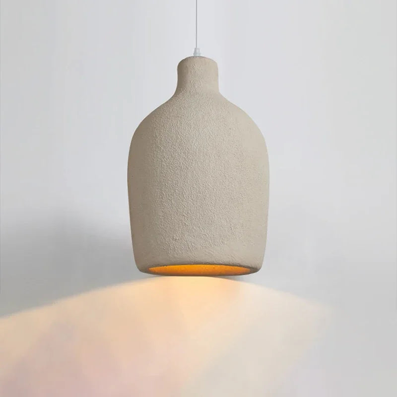 Wabi-Sabi Cream Pendant Light