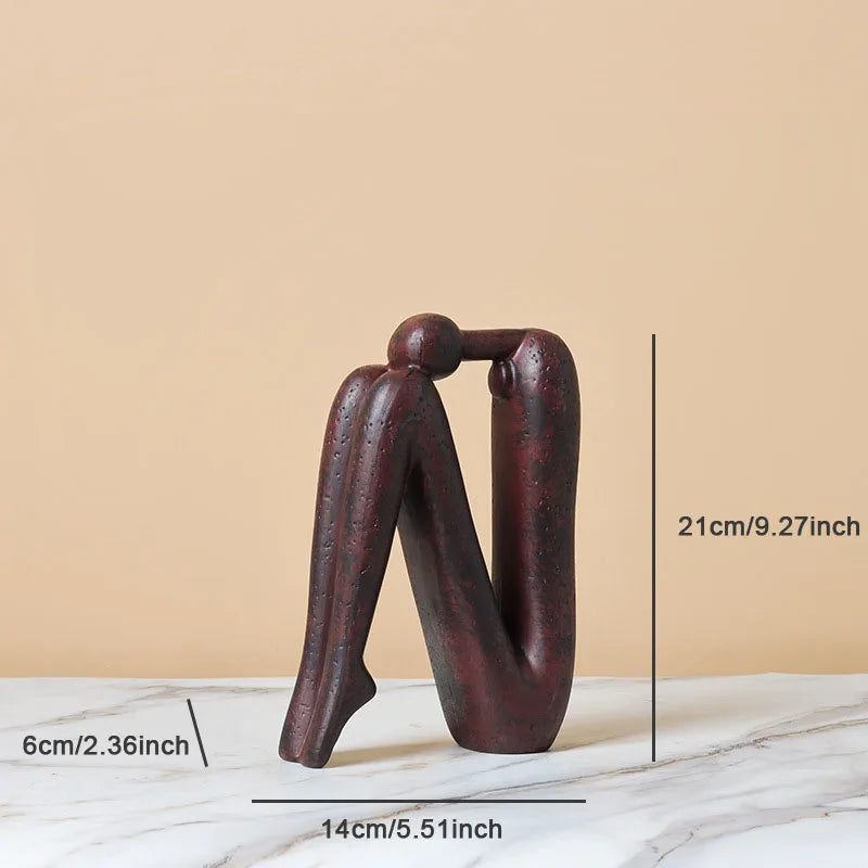 Nordic Abstract Match Sculpture
