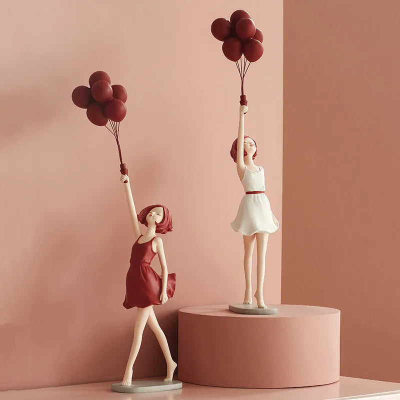 Luxury Balloon Girl Sculpture