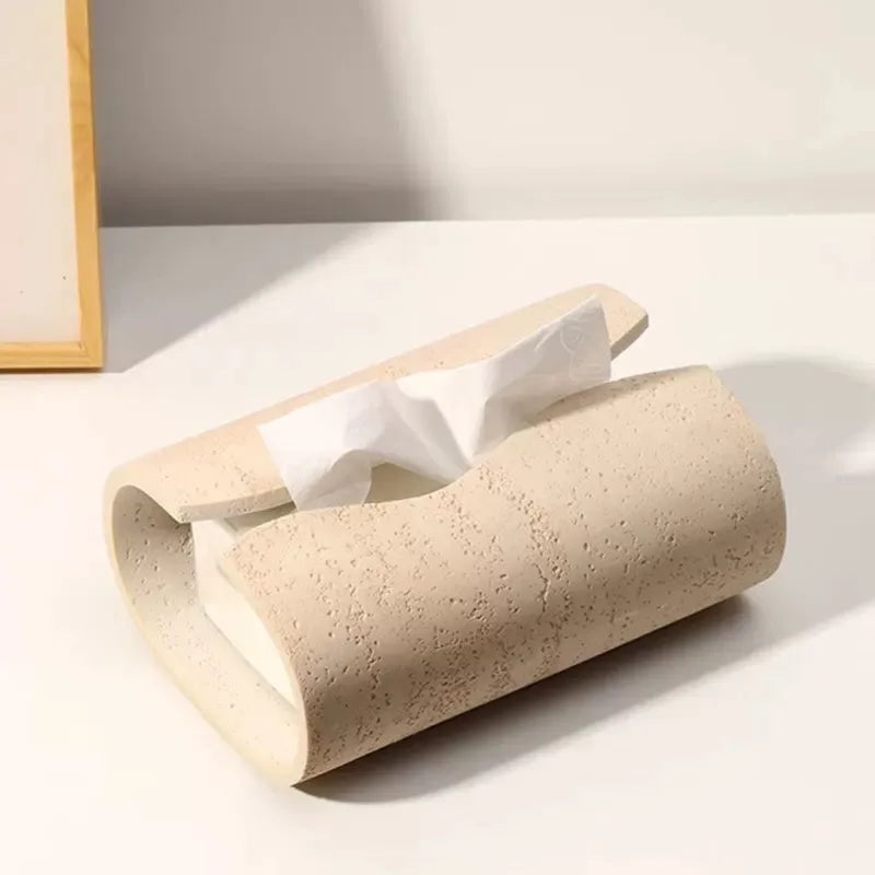 Nordic Resin Tissue Box Decor