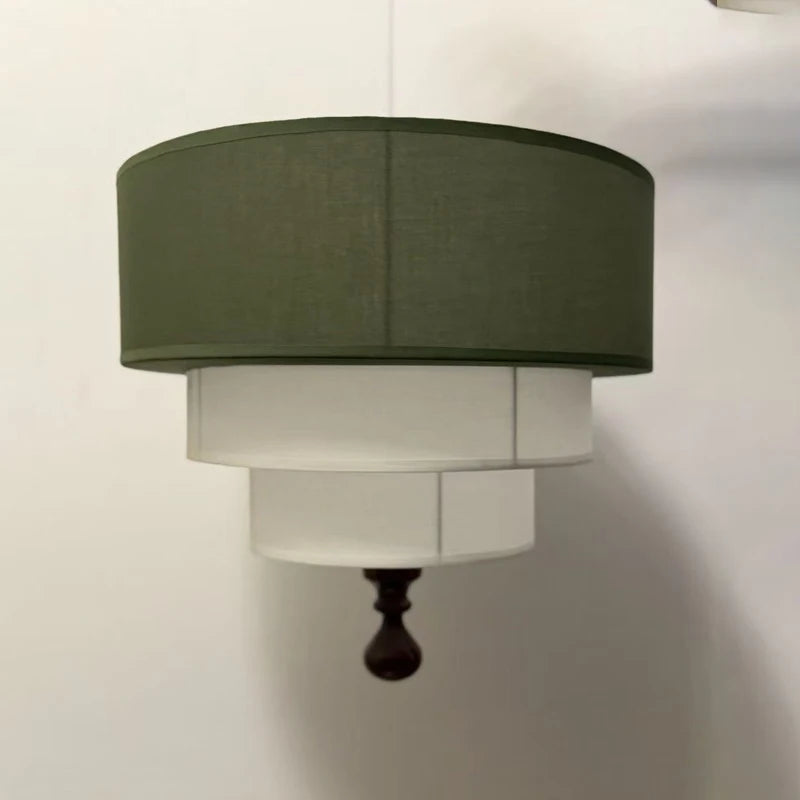 Nordic Wabi-Sabi Fabric Pendant Light