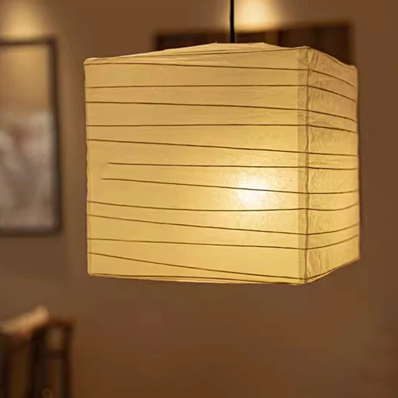 Calm Nordic Rice Paper Pendant Light