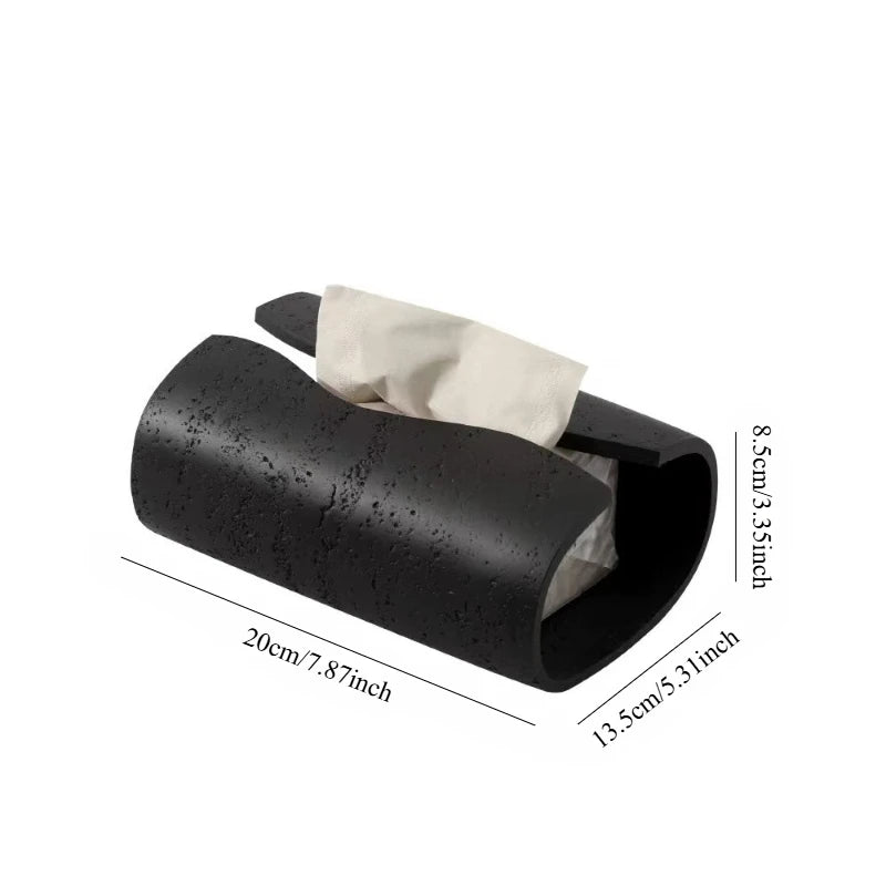 Nordic Resin Tissue Box Decor