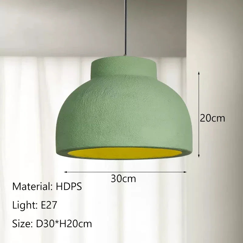 Nordic Bowl Wabi-Sabi Pendant Light