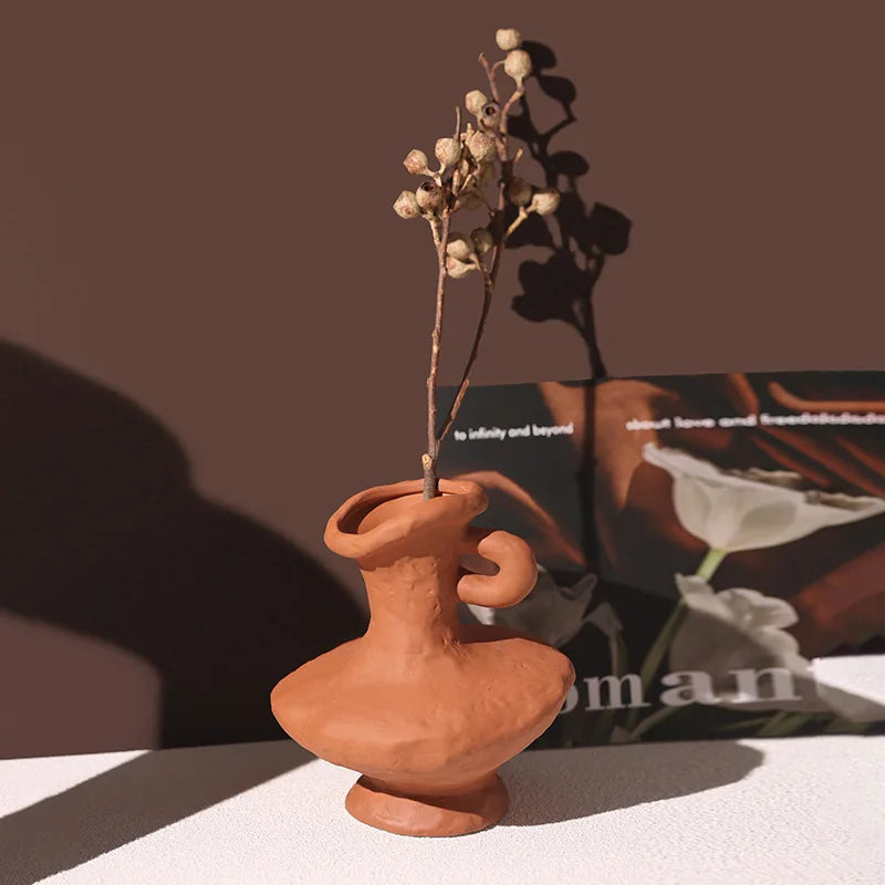 Nordic Retro Ceramic Vase