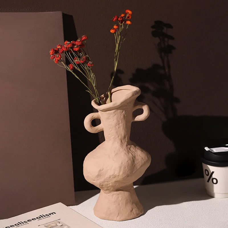 Nordic Retro Ceramic Vase