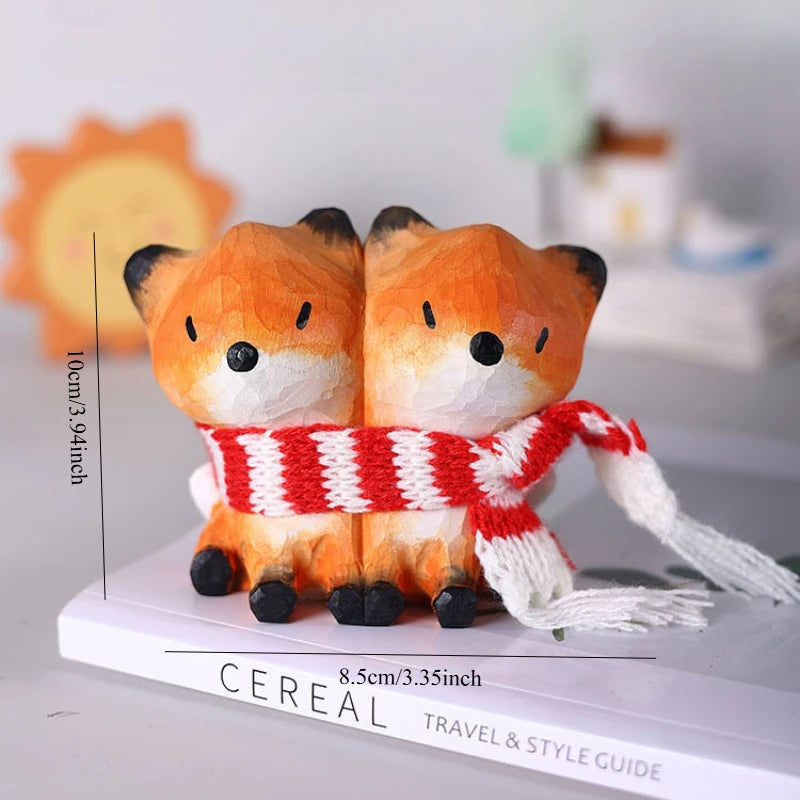 Handcarved Wooden Animal Decor